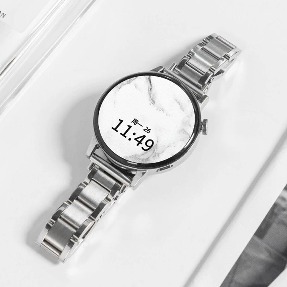 Женский тонкий ремешок для Huawei Watch GT4/5 41мм 5Pro 46мм Браслет из нержавеющей стали для Samsung Galaxy 7 6 5 4 40мм 44мм Ремешок Correa