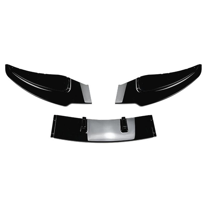 Front Spoiler Lip Splitter For BMW 1 Series E81 E82 E87 E88 LCI Standard 2008-2012 3Pcs Front Bumper Spoiler Diffuser Body Kit
