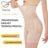 Flarixa Трусики с высокой талией на плоской подошве для коррекции живота, женские корректирующие брюки размера плюс, утягивающее нижнее белье, шорты-боксеры под юбкой