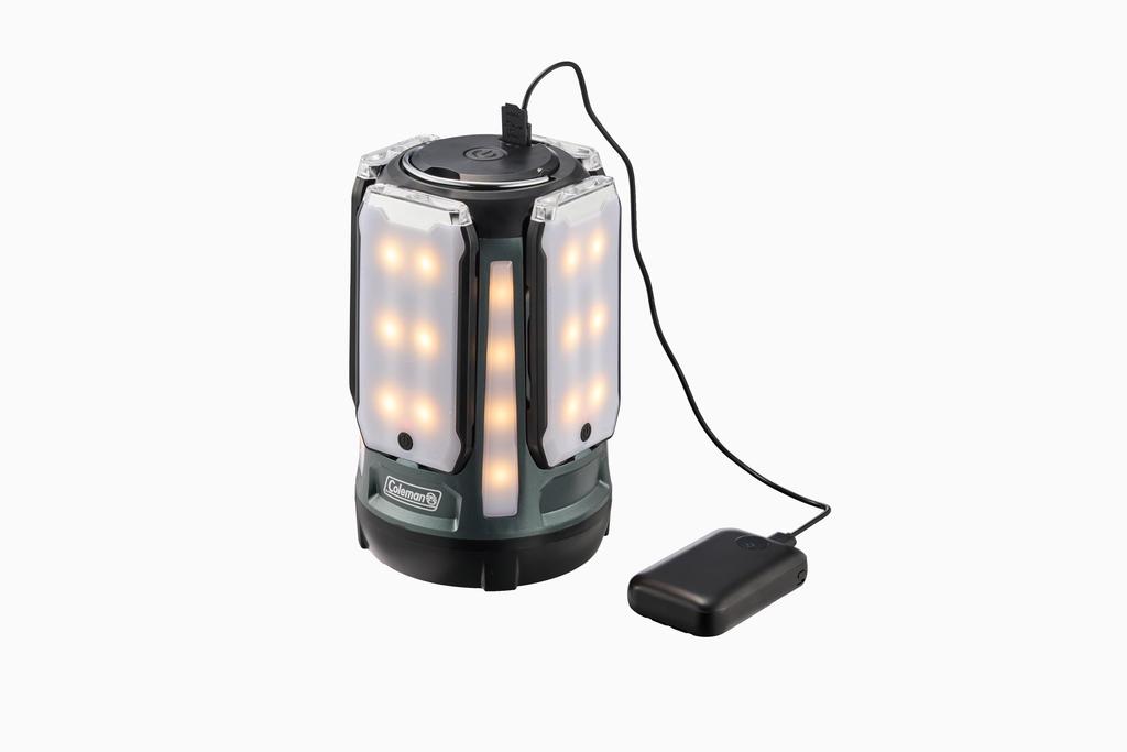 Фонарь Coleman Quad Multi-Panel Plus (зеленый)