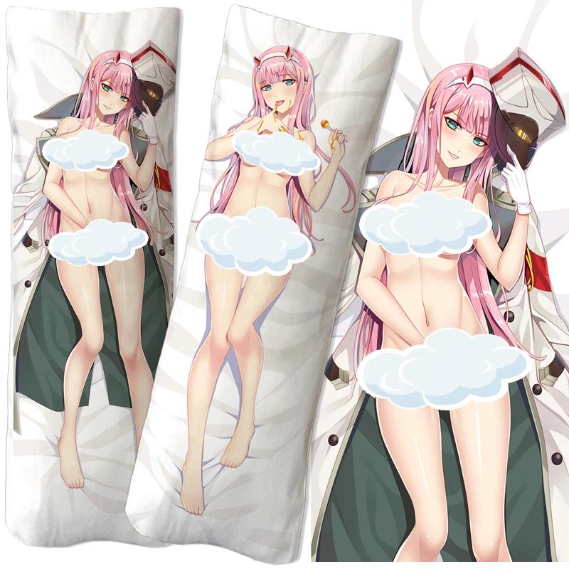 Аниме DARLING in the FRANXX Zero Two Dakimakura Наволочка Подушка Чехол Обнимающая Подушка Чехол Игровая Подушка Otaku Чехол