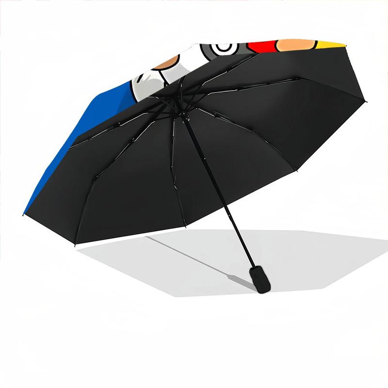 1pc Pokémon Trainer Automatic Open/Close Umbrella - All-Season Portable Umbrella for Women/Men yy251213079