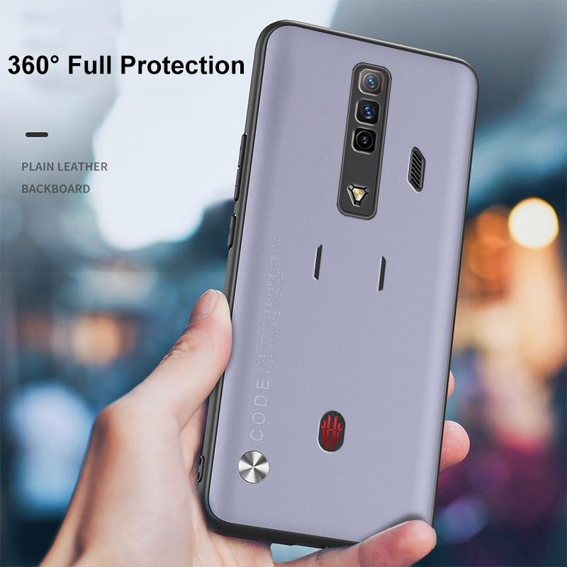 Роскошный чехол из искусственной кожи для телефона Nubia RedMagic 7 Pro 7Pro, противоударный силиконовый чехол для Nubia Red Magic 7 Pro Global Coque