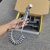 Handheld Bidet Spray Gun Portable High Pressure Bidet Spray Gun Set Bathroom Cleaning Women's Washing Toilet Accessories