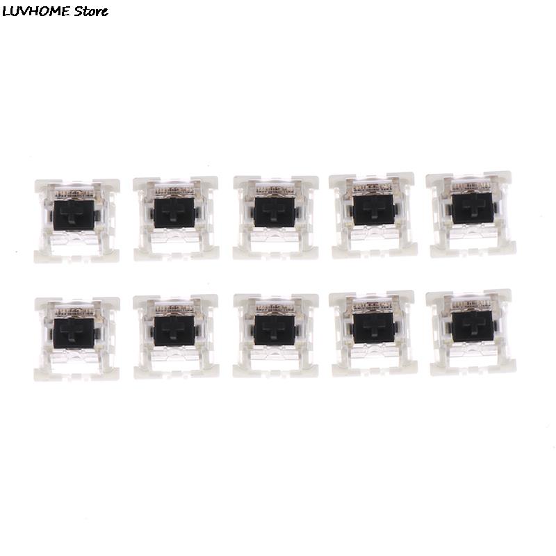 10 шт. Оригинальные механические переключатели для клавиатуры Cherry MX Ось Вал Переключатель RGB синий