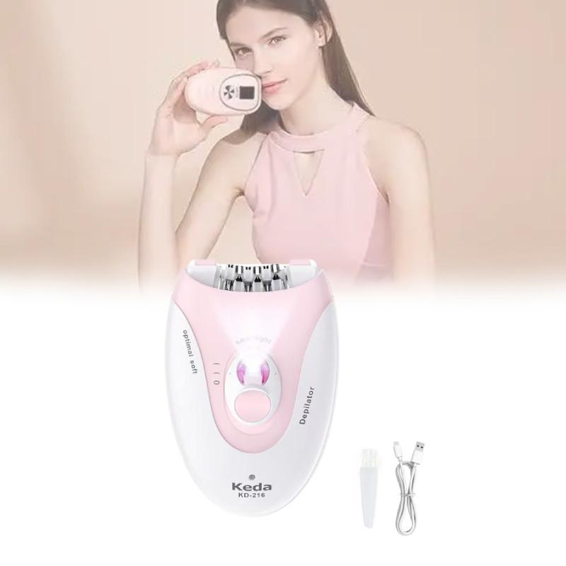 Electric Hair Removal Device For Women With Dry Battery And Usb Charging For Full Body