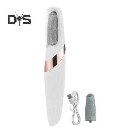 Электрический инструмент для удаления мозолей на ногах, перезаряжаемая педикюрная палочка с грубыми абразивными частицами, беспроводной инструмент для педикюра для гладких пяток и кожи