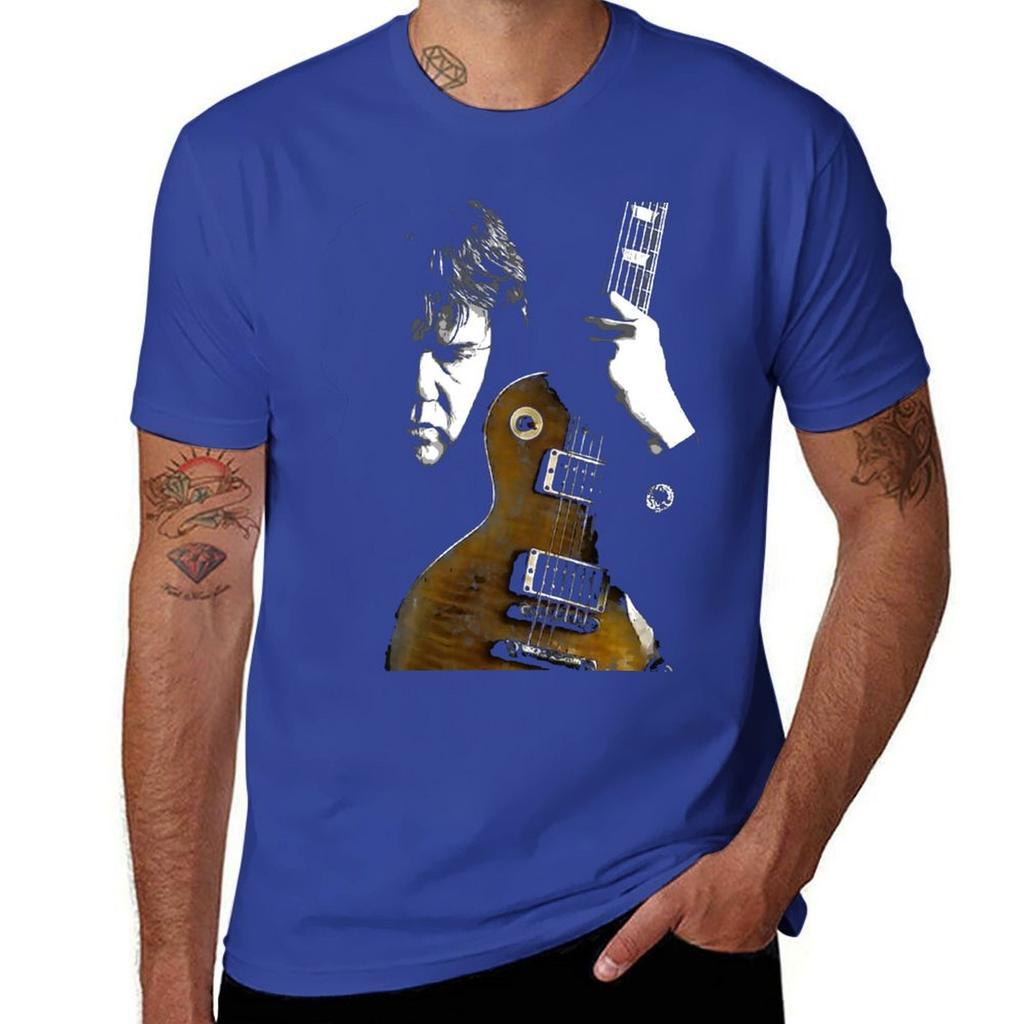 Gary Moore Tshirt Oversized Boys Whites Anime Summer Tops Sweat Shirts Unisex