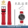 Для Swatch YCS YAS YGS Серия Irony YAS100G YIS402 Коровья кожа Телячья кожа Ремешок для часов Мужской Женский Браслет 17мм 19мм Синий Черный