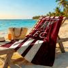 Liverpool Fc Personalized Name Beach Towel Super Soft Absorbent Ideal For Travel Outdoor Swim Pool Yoga Surf Camping Hiking Gym Gift Holiday