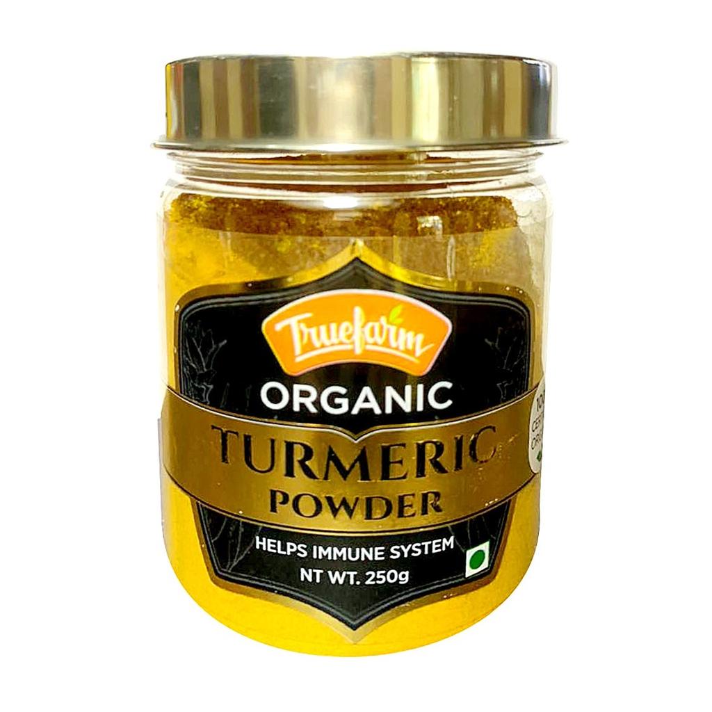 Молотая Куркума (250 г), Organic Turmeric Powder, Truefarm