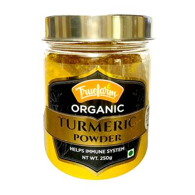 Молотая Куркума (250 г), Organic Turmeric Powder,  Truefarm