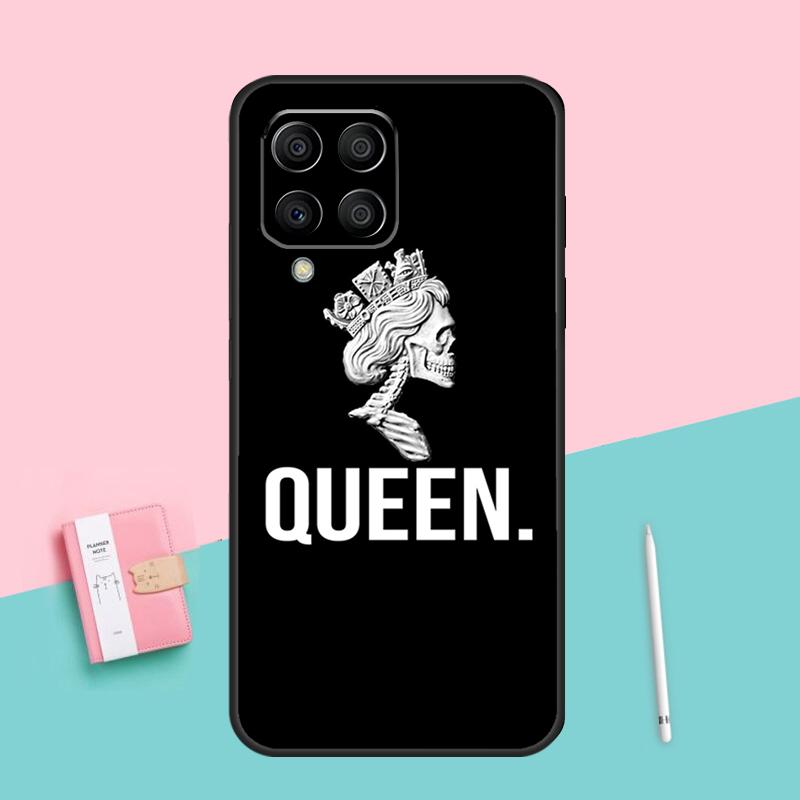 Король Королева Арт Для Samsung Galaxy M16 M31 M21 M33 M53 M13 M12 M32 M52 M11 M35 M55 M15 M14 M34 M54 M06 Чехол