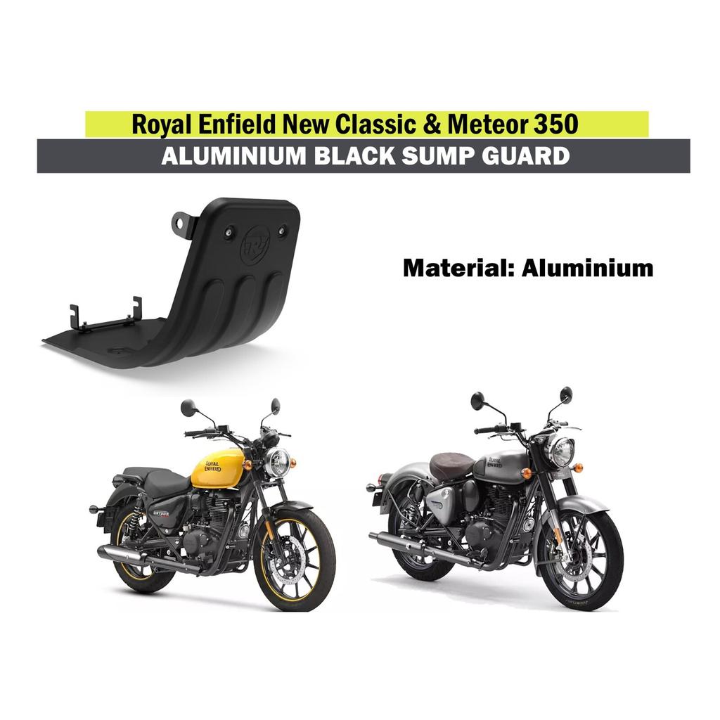 Royal Enfield "Meteor 350 & New Classic 350 ALUMINIUM SUMPGUARD"