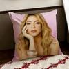 Singer SShakira Cushion Cover Reversible Soft Durable Pillow Cover Home  Car MultiScene Use for Daily Comfort