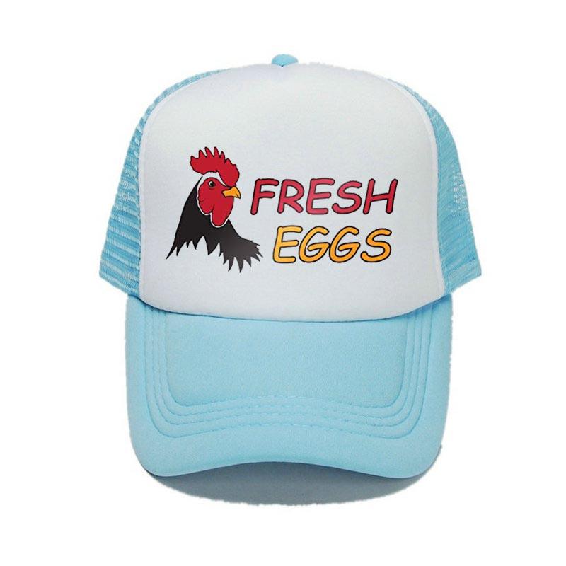 Кепка Snapback для свежих яиц, органическая фермерская яичная шляпа дальнобойщика, регулируемая солнцезащитная шляпа для фермеров и куриц, YY320