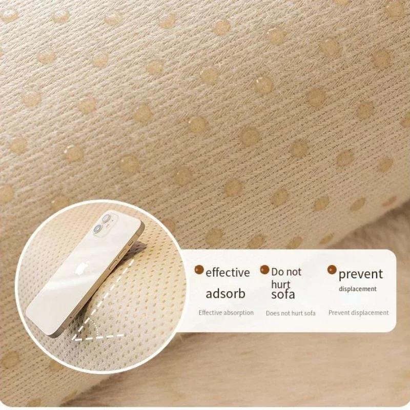 Thicken Plush Sofa Cover for Living Room Anti-slip Sofas Mat Winter Warm Flannel Super Soft Couch Cushion Slipcovers Home Decor