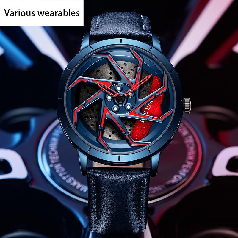 Ремень Подросток Личность Тренд Водонепроницаемый Студент Мужской Кварцевые Часы