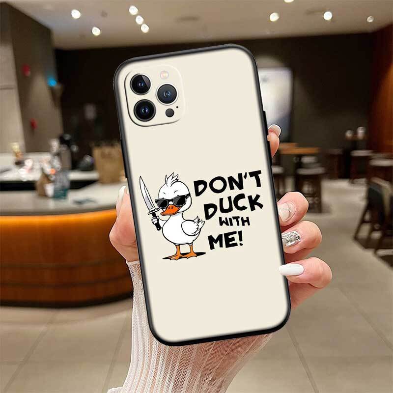 DUCK Cartoon Case for Samsung M55 M35 M15 A02 A05S A05 A06 A15 A12 A13 A10 A16 A20 A22 A24 A25 A30 A31 A32 A33 A35 A42 A50