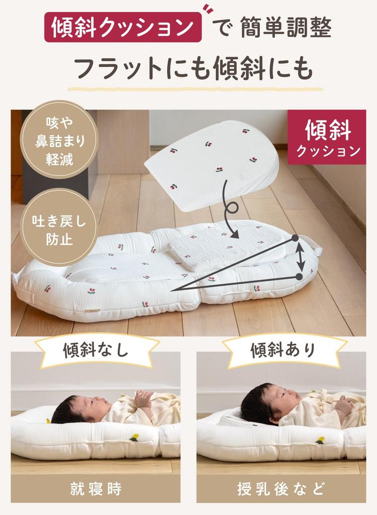 Керратта Ибул для младенцев и машина включает постельные принадлежности хлопковый чехол кровать в кровати новорожденные, складной, портативный, моющийся, легкий, сумка, 100% (Динозавр)