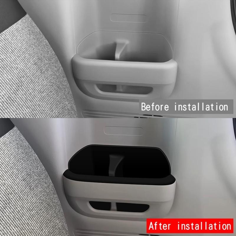 Для Honda N-box 2024 2025 Силиконовая накладка-подставка для стакана с третьим сливом, ящик для хранения под рулем, аксессуары для интерьера