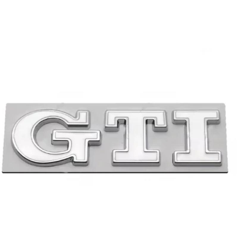 1 шт. 3D металлический значок GTI, наклейки на задний багажник автомобиля для Golf GTI mk2 mk3 mk4 mk5 mk6 mk7 mk8, автомобильные аксессуары Polo