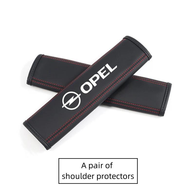 AAAYU1 AAAYQ1 Car Seat Neck Pillow Headrest Rest Cushion Seat Belt Shoulder Pads For Opel Corsa D Astra Insignia Mokka Adam Combo OPC Vauxhall