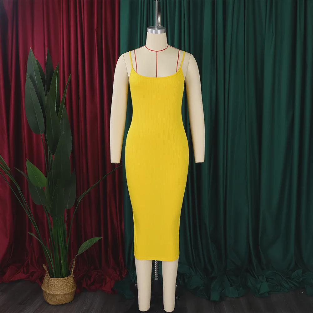 D3232 Женский комплект из двух предметов: однотонная юбка на подтяжках, осень/зима 2023