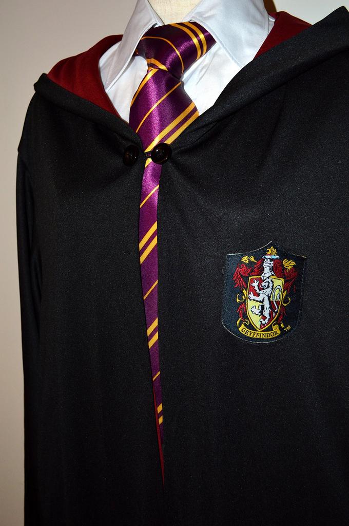Harry Potter Gryffindor Robe Kids Costume, Unisex, 100cm-120cm