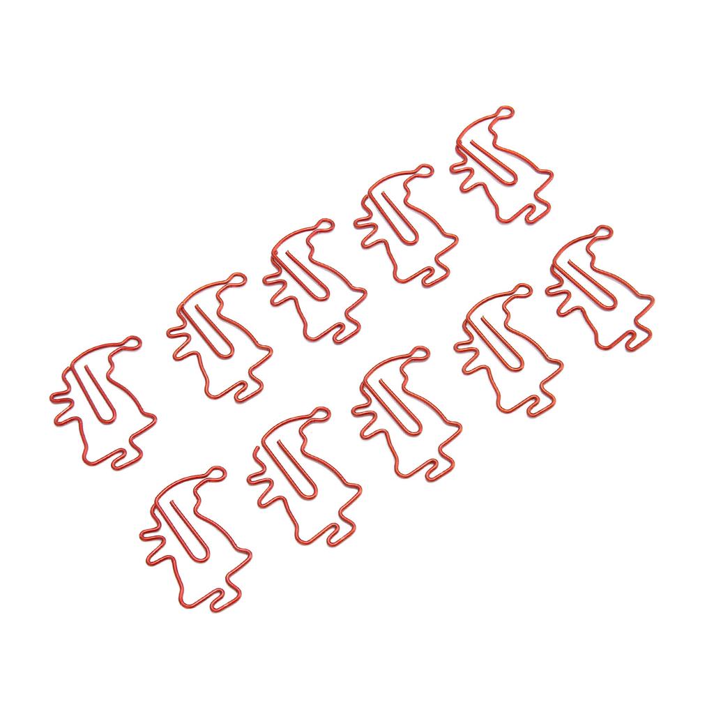 100 шт. Скрепки Санта-Клауса, противоскользящие, милые, легкие, для скрапбукинга, открытки M