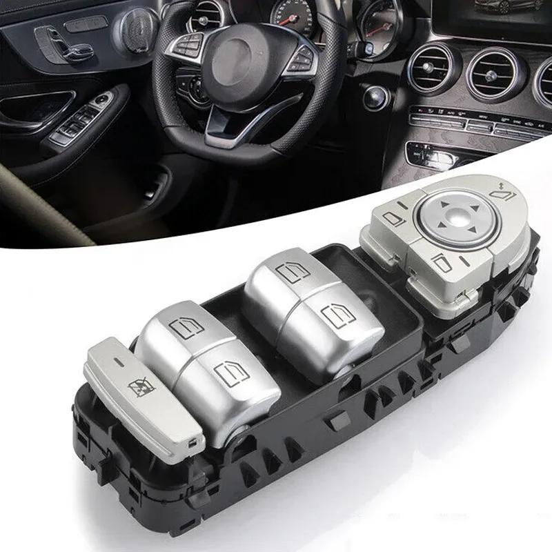 Front left Master Electric Power Window Control Switch for Mercedes Benz W205 W253 W213 W222 C300 GLC300 C63 C43 AMG 2229056800