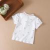 Baby Girls Summer Shirt 2024 New Kids Cotton Short Sleeved Clothes Kids Polo T-shirt Baby Turn-Down Collar Clothes