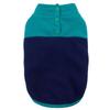 Pet clothes, dog clothing, stand-up collar placket fleece (sleeveless) lightweight fleece RY