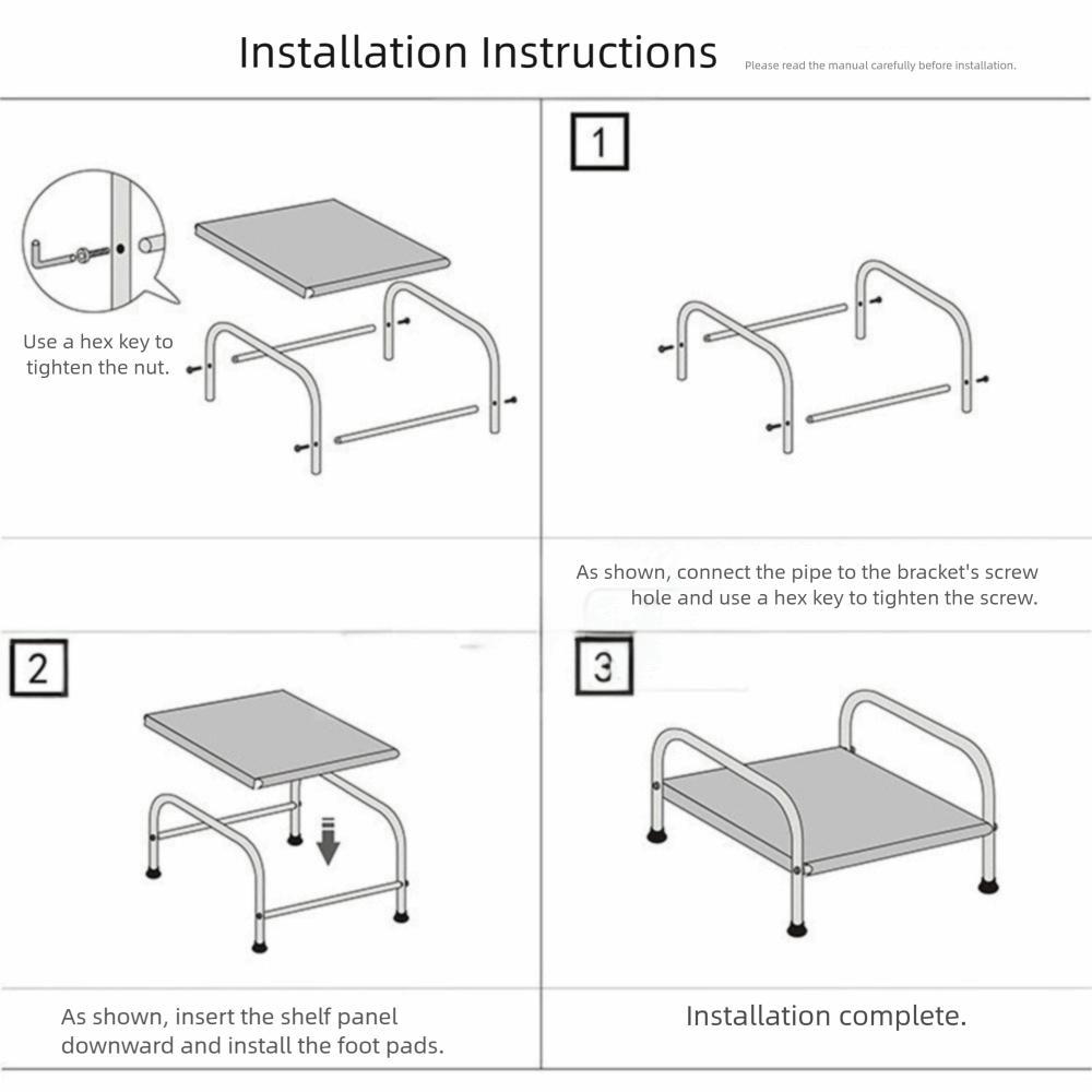 Waterproof Stainless Steel Stove Cover Anti-Slip Feet Stove Support Bracket Cooking