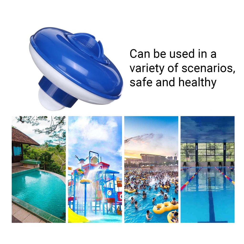 Floating Tablet Spa Chemical Dispenser Floating Pool Chlorine Dispenser Chemical Holder ,Bottom retractable