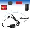 USB к DC5.5x2.1мм Круглое отверстие Повышающая линия Роутеры Повышающий кабель 5В Повышающий до 12В Зарядный кабель Шнур питания