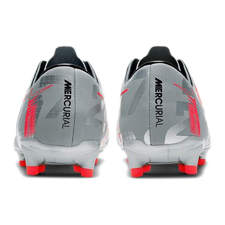 Nike Mercurial Vapor 13 Academy MG 'Metallic Grey Crimson' Men's AT5269-906