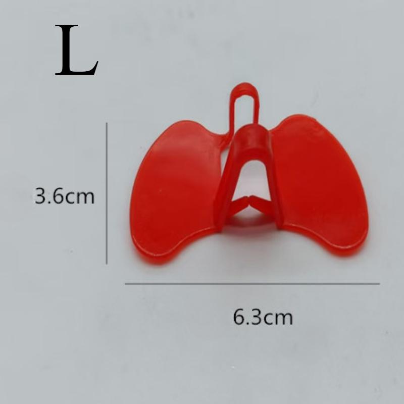 20/50/100 шт. Куриные очки с не болтовыми зажимами, антиклевковые и боевые, не носовые, без болтов