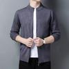 Autumn New Men's Sweater Coat Simple Daily Casual Loose Half-neck Long Sleeve Hoodie for Men