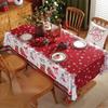 Christmas Tablecloth Holiday Wedding Party Table Cover Festive Craft Decor