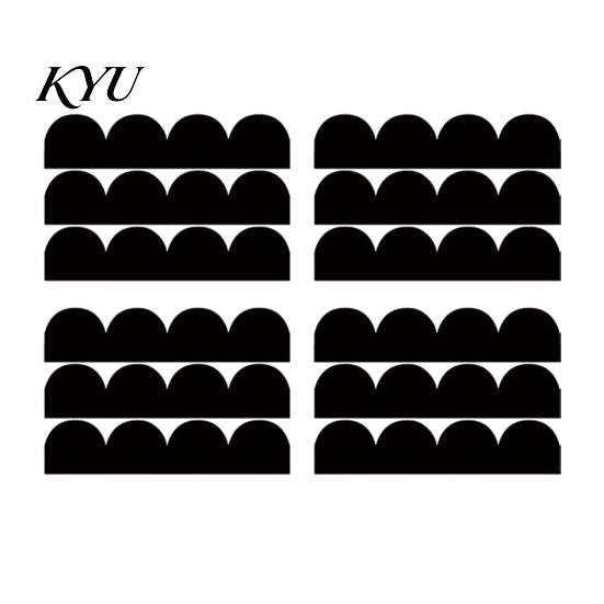 Flexible Corner Decoration for Wardrobe 4Pcs Scalloped Border Wall Decals, Peel and Stick Half Arch Geometric Stickers, Decorative Sticker Bedroom