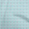 Cotton Flex Light Blue Fabric Asian Ikat Craft Projects Decor Fabric Printed By The Yard 40 Inch