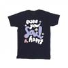 Girls The Little Mermaid Happy Cotton T-Shirt