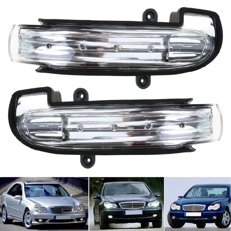 Сигнальный фонарь автомобиля Передний указатель поворота Угловой фонарь Водонепроницаемый Простая установка для W203 S203 C203 A2038201521 A2038200121