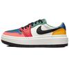 Air 1 Elevate Low Разноцветные женские кроссовки Sail Fire-Red Taxi DX3951-100