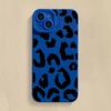Black Leopard Print Silicone Phone Case For Samsung Galaxy A16 A14 A13 A34 A54 A33 S25 S24 S23 Ultra S22 Plus S21 FE Soft Cover