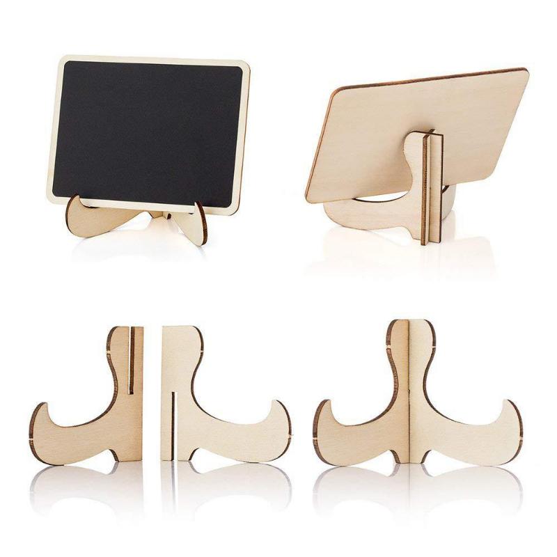 5 шт./компл., креативная мини-деревянная декоративная доска, Свадебная вечеринка, доска, знак, настольная подставка для сообщений, многофункциональное украшение