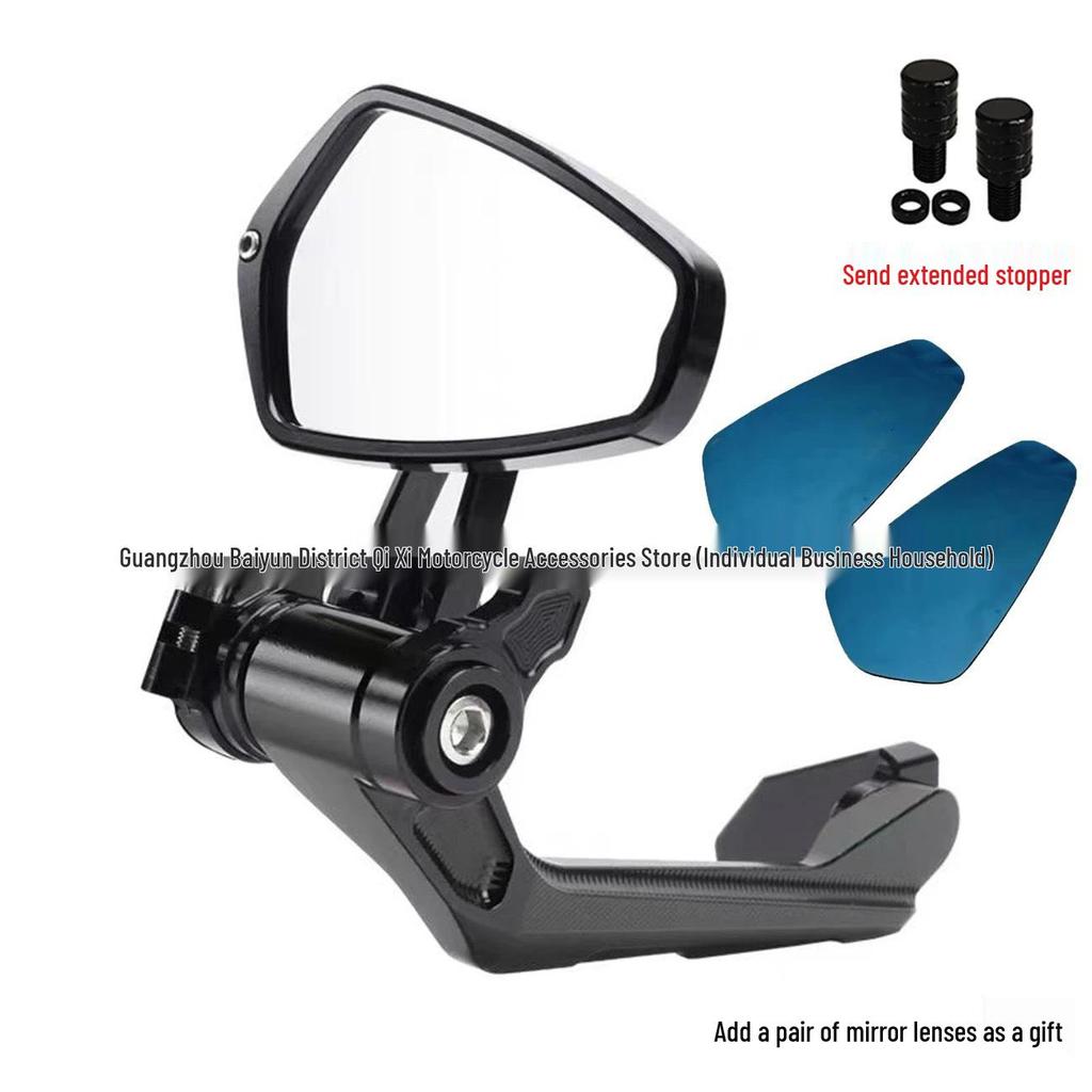 Compatible Handguard Rearview Mirror for Chunfeng NK650/800, NK250/450 – Racing Handguard with Reflective Mirror & Backup Camera.