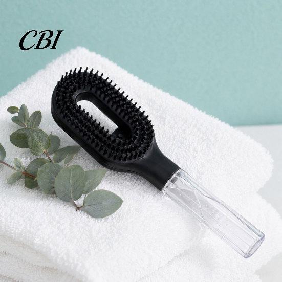 2-in-1 Hair Brush 2-In-1 Spray Brush, Frizz Static Control Detangling Men Women Misting for Dry, Flyaway & Tangled Water