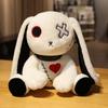 Halloween Dark Rabbit Plush Doll Toys Funny Creative Rabbit Soft Stuffed Plush Toys For Kids Gifts